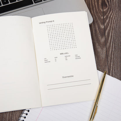 Writing Prompt Word Search & Scramble